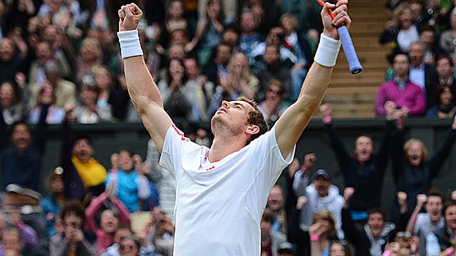 Andy Murray is trying to become the first British man to reach the final since 1938. (Getty Images)
