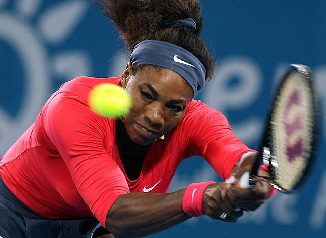 Williams dominates Anastasia Pavlyuchenkova to win her 47th career title. (AP)