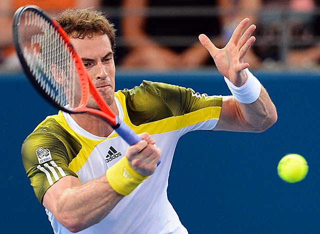 Murray attributes his ability to hold off Grigor Dimitrov to his newfound mental toughness. (Getty Images)