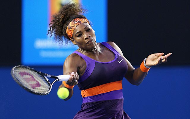 Serena Williams wins in 57 minutes and improves to 39-1 since the 2012 French Open. (Getty Images)