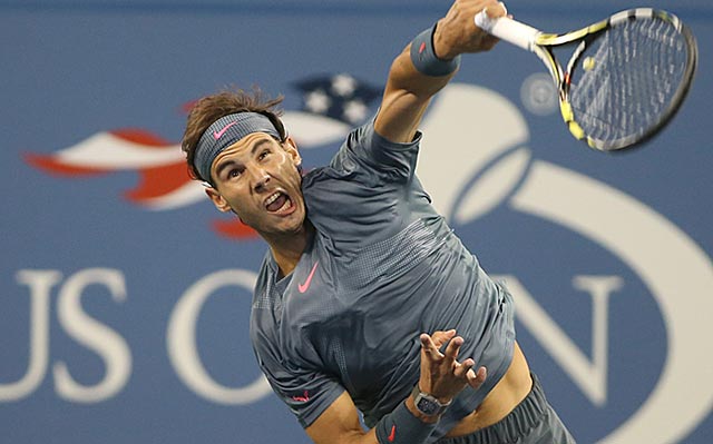 None of Rafael Nadal's five opponents in this US Open has broken his serve. (USATSI)
