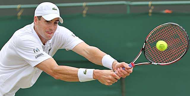 John Isner rips 52 aces, but is eliminated by Feliciano Lopez at Wimbledon. (Getty Images)