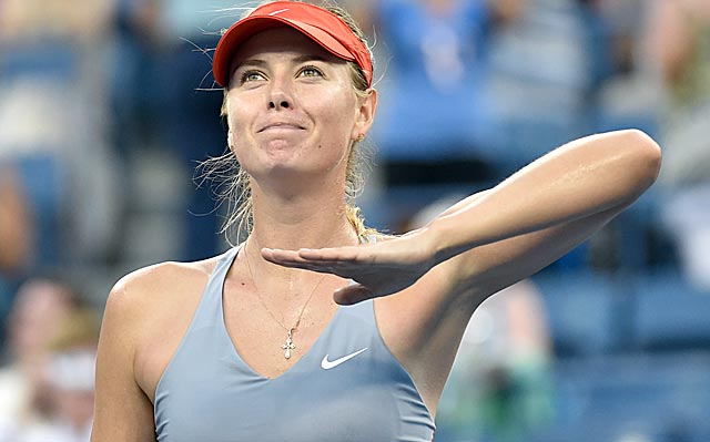 After losing the first set, Maria Sharapova gets back on track and advances. (USATSI)