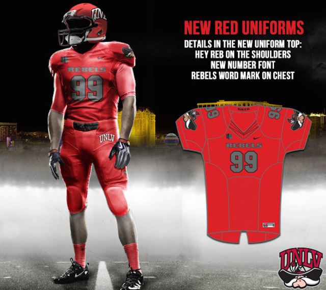 LOOK: UNLV's new uniform puts Las Vegas 