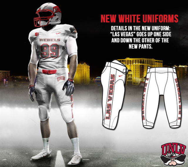 LOOK: UNLV's new uniform puts Las Vegas front and center 