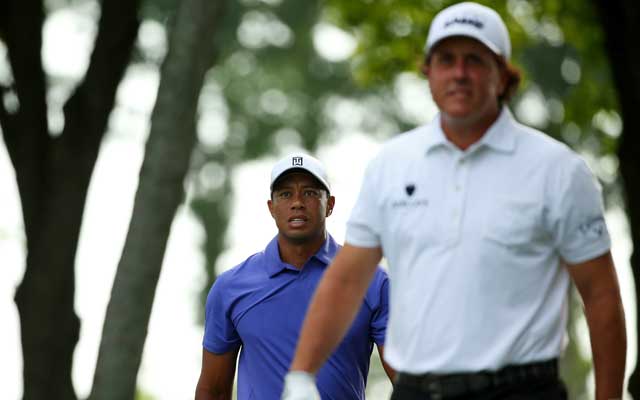 Tiger and Phil head in separate directions at Valhalla.