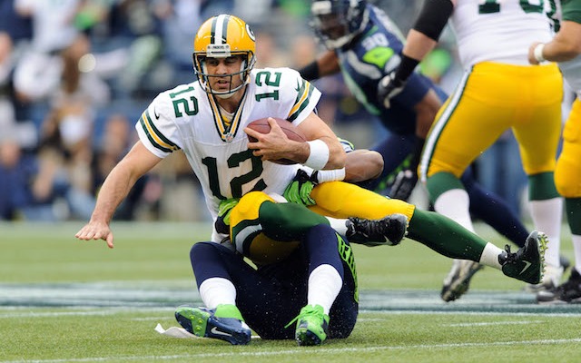 Aaron Rodgers could open up the 2014 season in the stadium that made simultaneous possession famous. (USATSI)