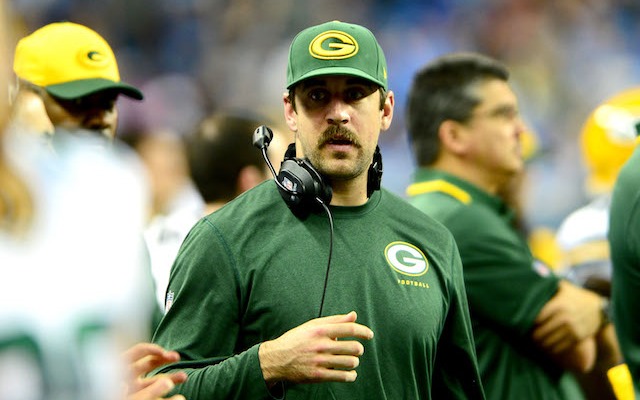 PHOTO: Aaron Rodgers' mustache twin looks exactly like him 