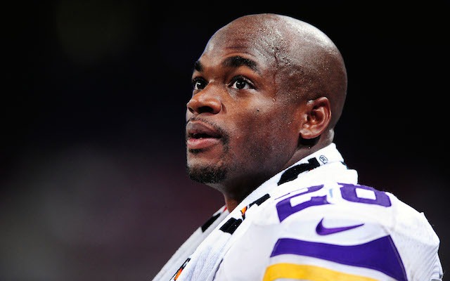 Adrian Peterson had a message for the Vikings on Sunday. (USATSI)