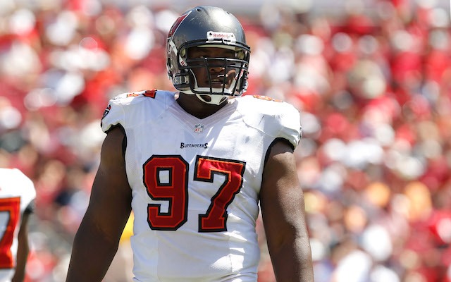 Buccaneers defensive tackle Akeem Spence was arrested on Tuesday. (USATSI)