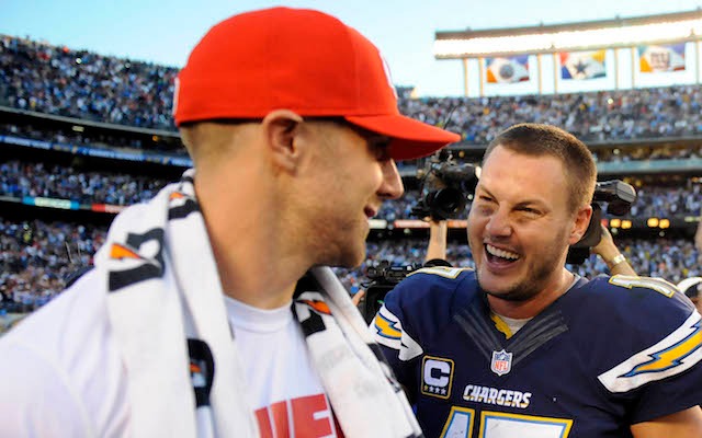 'I didn't realize me winning the comeback player award over you was so funny Philip.' (USATSI)