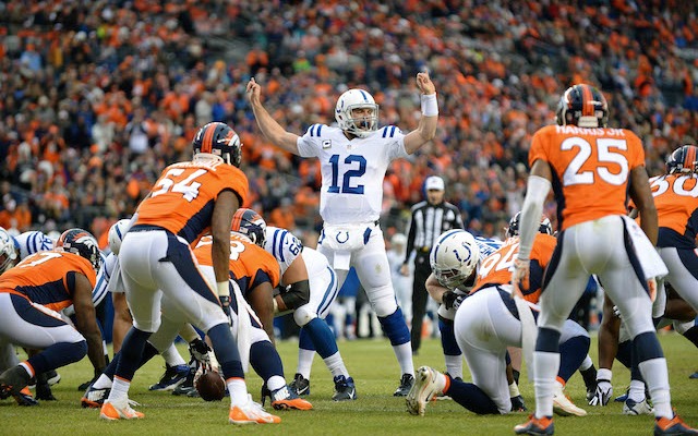 Andrew Luck leads Colts to 24-13 playoff win over Broncos (w/video)