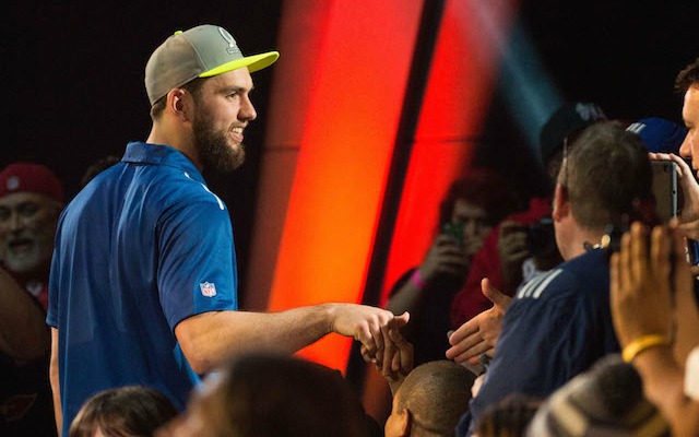 Meet 'Neckbeard with the arm,' the No. 1 pick in the Pro Bowl Draft. (USATSI)