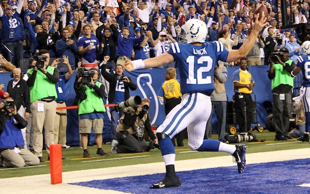 Andrew Luck is the only AFC South quarterback with an October win. (USATSI)