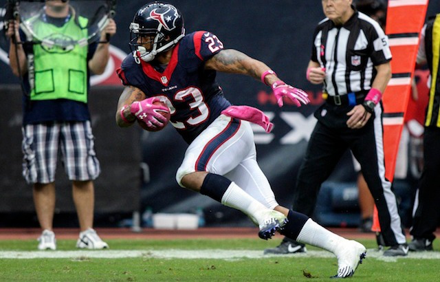 For only $10, you can buy a share in Texans running back Arian Foster. (USATSI)