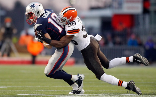 One week after being released, Austin Collie is back with the Patriots. (USATSI)