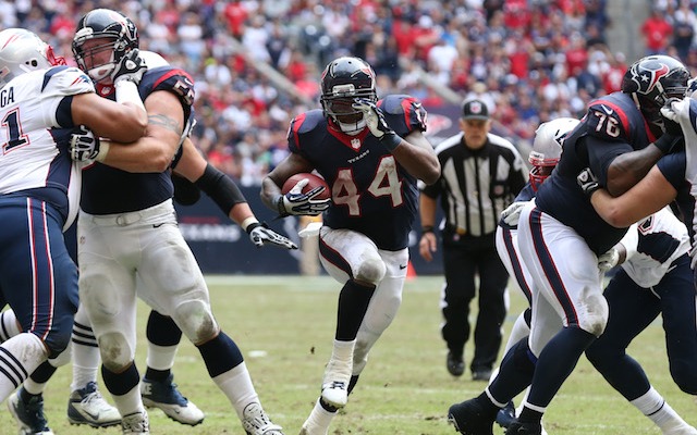 Ben Tate doesn't seem to think he should have a tough time winning the starting job. (USATSI)