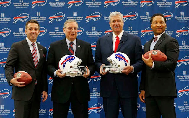 The four of these guys were on a yacht together when the LeSean McCoy trade offer came. (USATSI)
