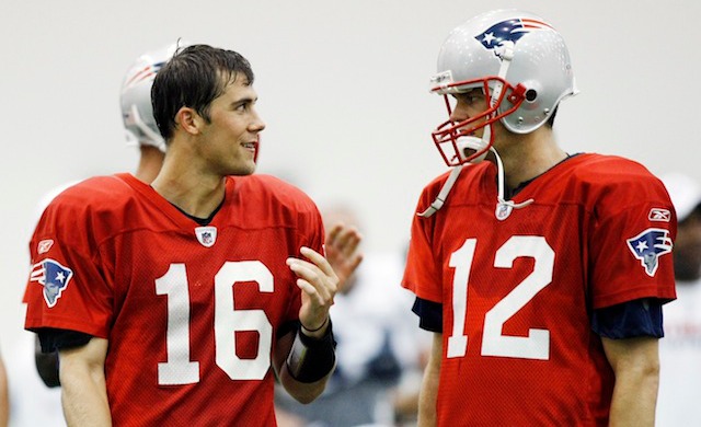 Matt Cassel hilariously responds to Tom Brady's comment that he wants to  punch him – NBC Sports Boston