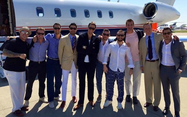 Tom Brady and his friends were looking stylish at the Kentucky