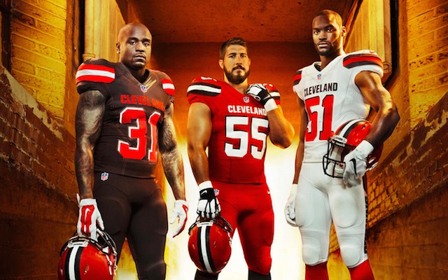 LOOK: Browns unveil new uniforms for 2015 - CBSSports.com