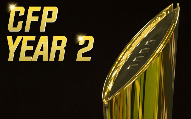 There are still questions left to be answered about the College Football Playoff. (CBS Sports Graphic)