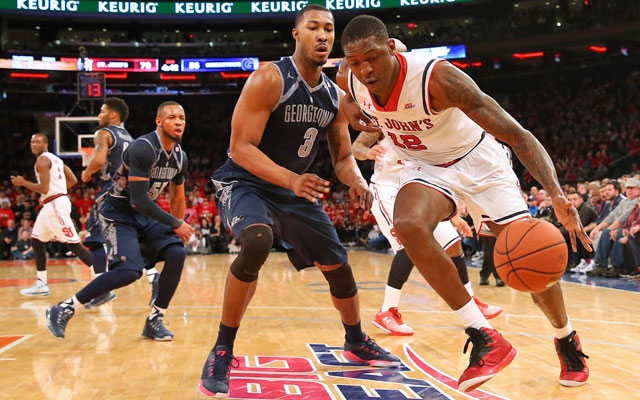 St. John's starting C Chris Obekpa has been suspended for two weeks. (USATSI)