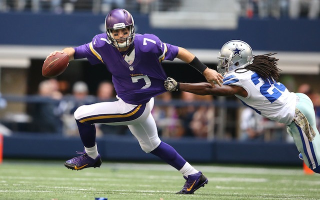 Will Christian Ponder be the second-best starting quarterback in the NFC North in Week 10? (USATSI)