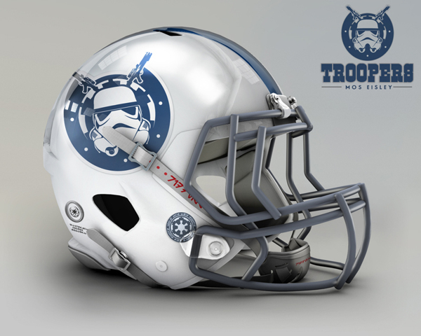 Star Wars' helmets for every NFL team