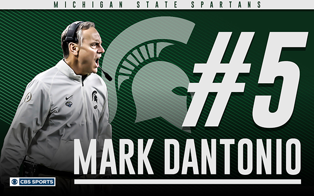 Michigan State has become a perennial contender under Mark Dantonio. (CBS Sports Graphic)