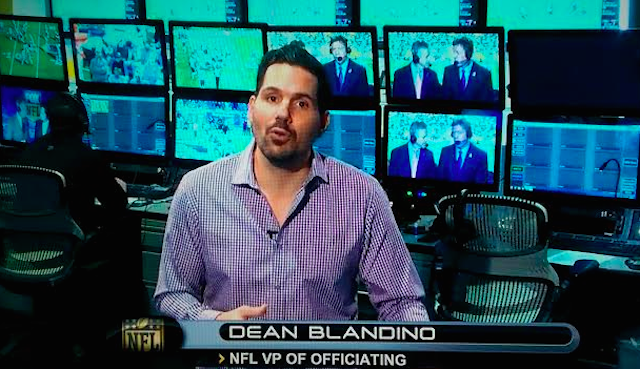 Dean Blandino tried to explain why Golden Tate actually scored a touchdown. (RedZone)