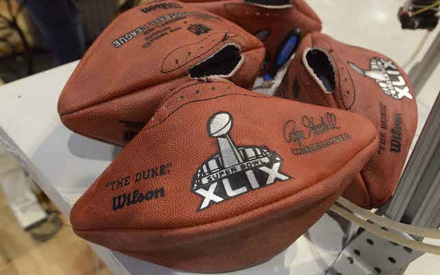 The Patriots weren't the only ones deflating footballs in 2014. (USATSI)