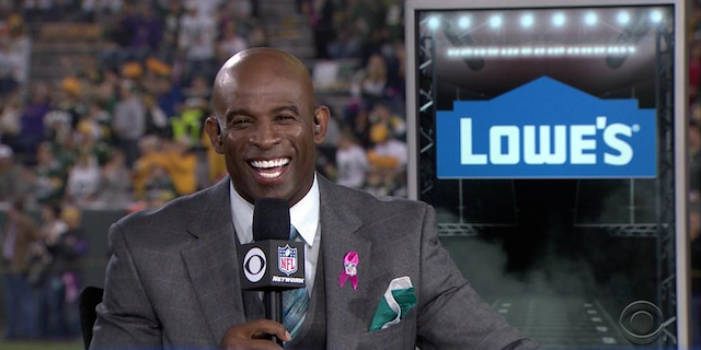 Deion Sanders says the 49ers want Jim Harbaugh out. (CBS)