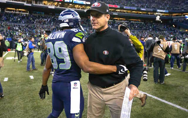 Seahawks WR on Jim Harbaugh's new job: Best of luck, Go Buckeyes