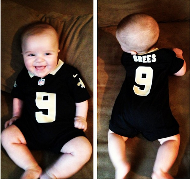 Drew Brees As A Baby