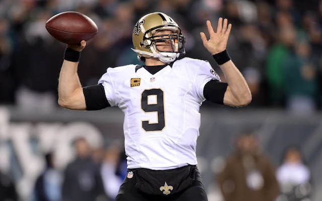 Maybe being a six-seed isn't so bad for Drew Brees and the Saints. (USATSI)