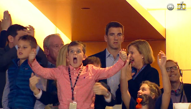 A Few Theories on Eli Manning's Excited Super Bowl Face