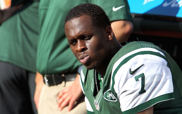 Geno Smith wasn't a happy camper after the Jets Week 4 loss. (USATSI)