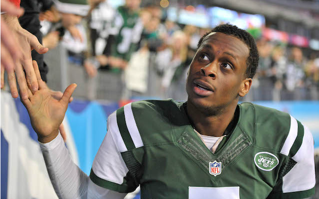 Geno Smith is lucky Willie McGinest isn't the Jets GM. (USATSI)