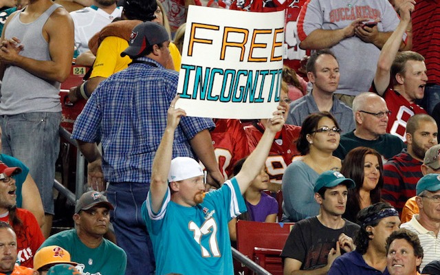 Freeing Richie Incognito might not happen in 2013. (USATSI)