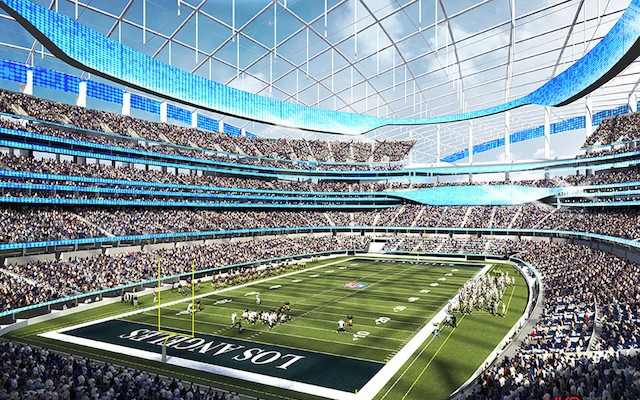 Stan Kroenke's stadium in LA is going to happen. (HKS)