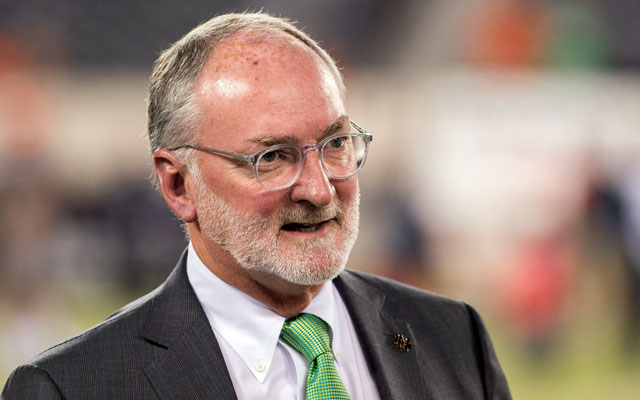 Jack Swarbrick would like to see a different type of realignment for college athletics. (USATSI)