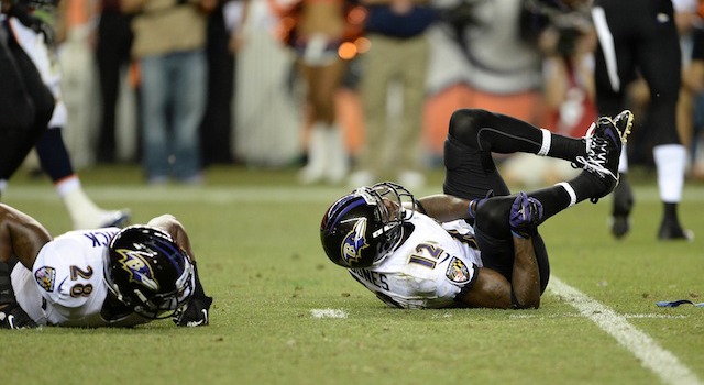 Baltimore Ravens' Jacoby Jones hit over head by stripper, Sport News