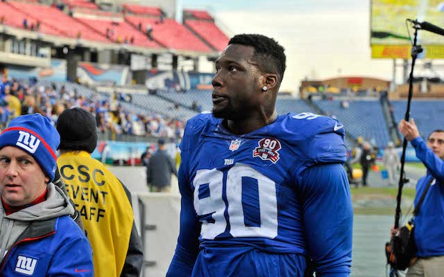 Jason Pierre-Paul was involved in a fireworks accident on Saturday. (USATSI)