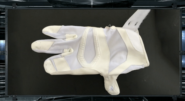 Here's a glove that Jason Pierre-Paul might be wearing on Sunday. (ESPN)