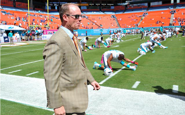Dolphins general manager Jeff Ireland apparently has some job security in Miami. (USATSI)