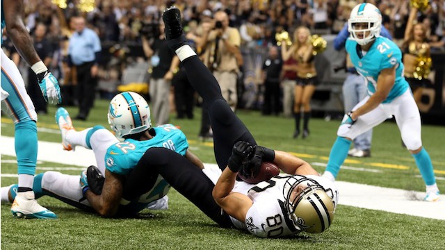 Drew Brees And Jimmy Graham Reunited With Darren Sproles At The Pro Bowl