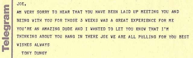 Former Colts coach Tony Dungy became friends with Joe Roth in January 1977. (Cal Athletics)