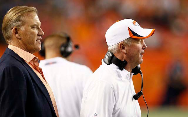 John Elway would like to keep John Fox in Denver for a few more years. (USATSI)