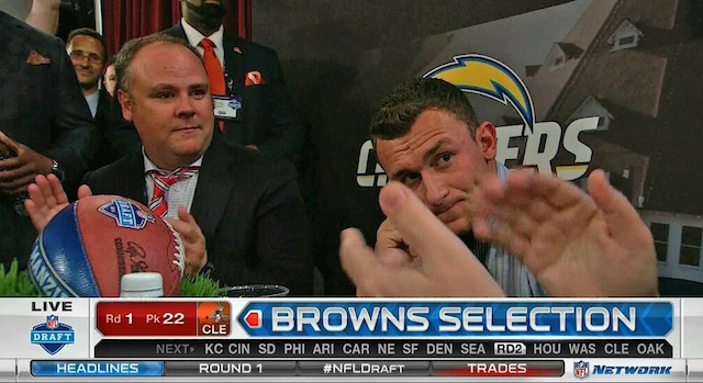 Cleveland Browns draft Johnny Manziel after trade